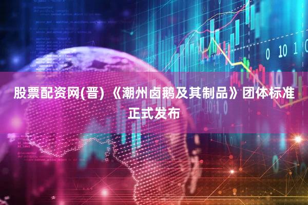 股票配资网(晋) 《潮州卤鹅及其制品》团体标准正式发布