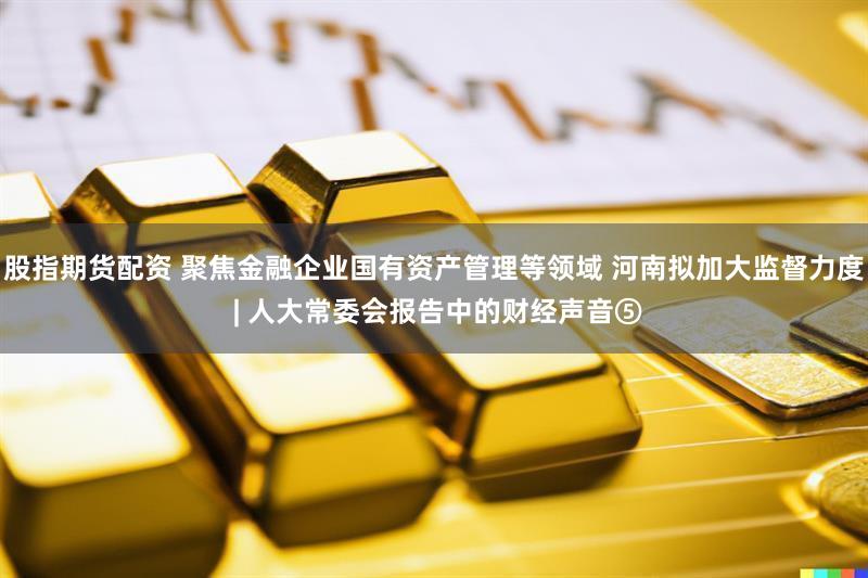 股指期货配资 聚焦金融企业国有资产管理等领域 河南拟加大监督力度 | 人大常委会报告中的财经声音⑤
