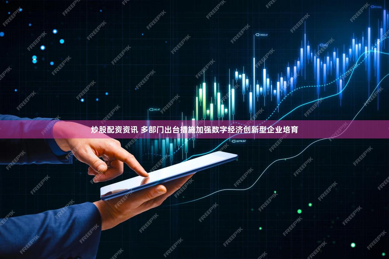 炒股配资资讯 多部门出台措施加强数字经济创新型企业培育
