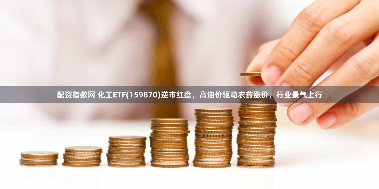 配资指数网 化工ETF(159870)逆市红盘，高油价驱动农药涨价，行业景气上行